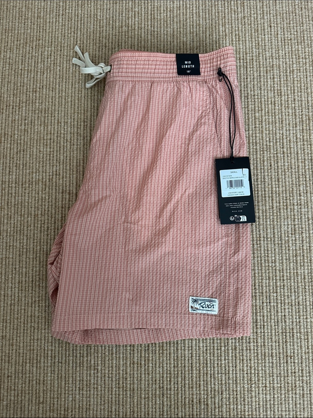 RVCA Exotica Shorts 18” mid length